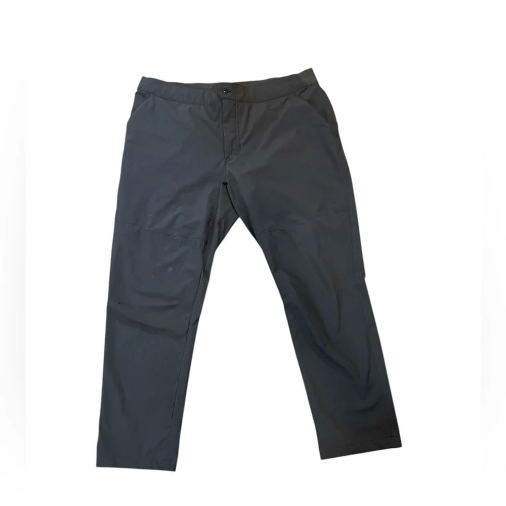 The North Face Men's Gray UPF 40+ Hiking Outdoors Pants Size 40x30 Polyester EUC